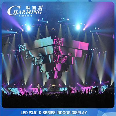 আল্ট্রাওয়াইড P3.91 ইনডোর ফিক্সড LED ডিসপ্লে 500x1000mm লাইটওয়েট